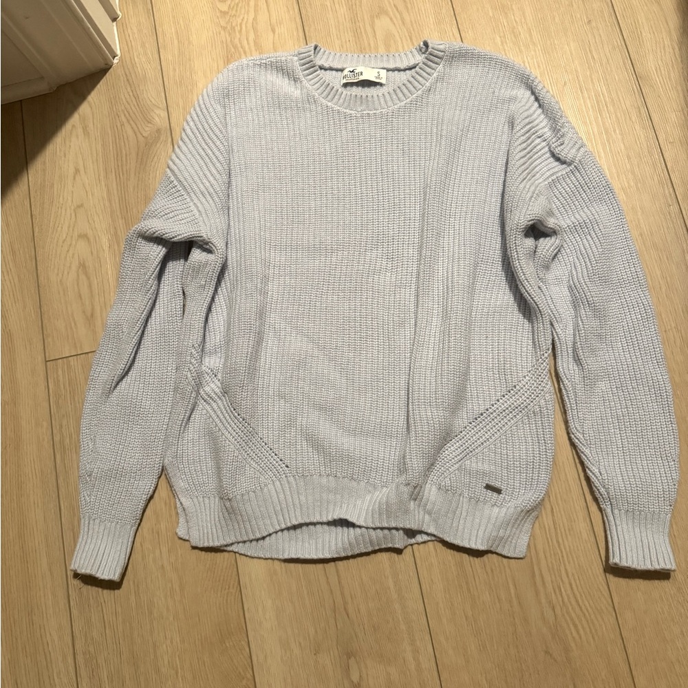Light blue hollister sweater (S)
